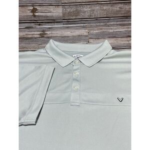 Callaway Men's Golf Polo Gray EUC Size XXL